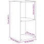 Preview: Wand TV Schrank 4 pcs Eiche handwerklich 37 x 37 x 72 cm