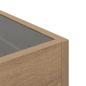 Preview: Badschrank Eiche handwerklich 40 x 40 x 30 cm