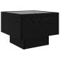Preview: Badschrank Schwarze Eiche 40 x 40 x 30 cm Engineered Wood, Glas
