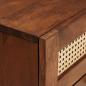 Preview: Nachttische mit Schubladen 2 pcs 40 x 33.5 x 46 cm