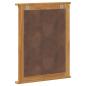 Preview: Spiegel Honigbraun 55,5 x 5 x 70 cm Massivholz Kiefer