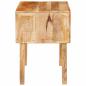 Preview: Beistelltische Braun 40 x 32 x 46 cm massives Mangoholz