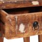 Preview: Beistelltische Mehrfarbig 40 x 32 x 46 cm recyceltes Massivholz