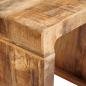 Preview: Beistelltische Braun massives Mangoholz