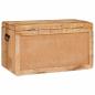 Preview: Aufbewahrungsbox Braun 70 x 35 x 40 cm massives Mangoholz