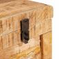 Preview: Aufbewahrungsbox Braun 70 x 35 x 40 cm massives Mangoholz