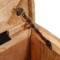 Preview: Aufbewahrungsbox Braun 70 x 35 x 40 cm massives Mangoholz