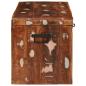 Preview: Aufbewahrungsbox 70 x 35 x 40 cm recyceltes Massivholz