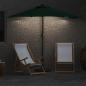 Preview: Gartenparasol Grün 294 x 150 x 223 cm Stoff