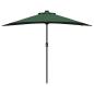 Preview: Gartenparasol Grün 294 x 150 x 223 cm Stoff