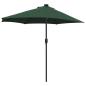 Preview: Gartenparasol Grün 294 x 150 x 223 cm Stoff