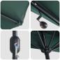 Preview: Gartenparasol Grün 294 x 150 x 223 cm Stoff