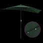 Preview: Gartenparasol Grün 294 x 150 x 223 cm Stoff