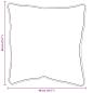 Preview: Kissen 2 pcs Weiß 40 x 40 cm 85gsm 100% Polyester