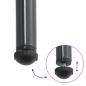 Preview: Garten Essgruppe 3 pcs Schwarz, Anthrazit 35 x 35 x 45 cm