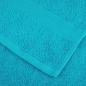 Preview: Waschhandschuhe 10 pcs Türkis 15 x 21 cm Baumwolle