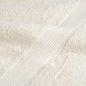 Preview: Waschhandschuhe 4 pcs Cremefarben 15 x 21 cm Baumwolle