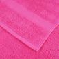 Preview: Waschhandschuhe 4 pcs Rosa 15 x 21 cm Baumwolle