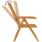 Preview: Garten Bistro Set 3 pcs Braun Akazie Massivholz