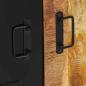 Preview: Badezimmermöbel Set mit Regal 2 pcs Braun Massives Mango-Holz
