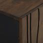 Preview: Badezimmermöbel Set 3 pcs Nussbaum braun 38 x 33 x 160 cm