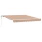 Preview: Einziehbare Markise Mehrfarbig 300 x 250 cm Gewebe