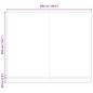 Preview: Einziehbare Markise Mehrfarbig 400x300 cm Gewebe