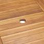 Preview: Garten Essgruppe 5 pcs Braun Massives Teakholz