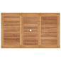 Preview: Garten Essgruppe 7 pcs Braun Massives Teakholz