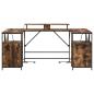 Preview: Schreibtisch Rauch-Eiche 182 x 101 x 87,5 cm Holzwerkstoff