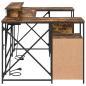 Preview: Schreibtisch Rauch-Eiche 182 x 101 x 87,5 cm Holzwerkstoff