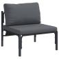 Preview: Garten-Sofa-Set 6 pcs Anthrazit Stahl