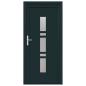 Preview: Haustür Anthrazit 108 x 208 cm PVC