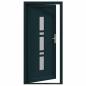 Preview: Haustür Anthrazit 98 x 208 cm PVC
