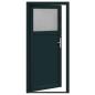 Preview: Haustür Anthrazit 98 x 198 cm PVC