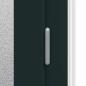 Preview: Haustür Anthrazit 98 x 198 cm PVC