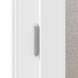 Preview: Haustür Weiß 88 x 198 cm PVC