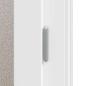 Preview: Haustür Weiß 98 x 198 cm PVC