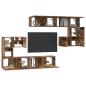 Preview: TV-Schrank-Set 8 pcs Altes Holz Mittel 30,5 x 30 x 30 cm