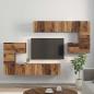 Preview: TV-Schrank-Set 8 pcs Altes Holz Mittel 30,5 x 30 x 30 cm