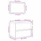 Preview: Badezimmermöbel Set 3 pcs Altholz 60 x 38.5 x 45 cm