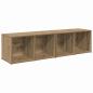 Preview: TV-Schrank-Set 2 pcs Artisan Eiche 37 x 35 x 107 cm