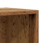 Preview: Wand TV Schrank 2 pcs Altes Holz 37 x 37 x 72 cm Holzwerkstoff