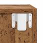 Preview: Wand TV Schrank 2 pcs Altes Holz 37 x 37 x 72 cm Holzwerkstoff