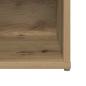 Preview: TV-Schrank-Set 2 pcs Handwerklich gefertigter Eichenholz