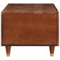 Preview: Kaffee-Tische mit Regal Braun 80 x 50 x 40 cm