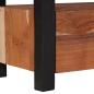 Preview: Medienlagerungsschränke & Regale Braun 110 x 30 x 40 cm