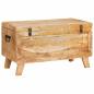 Preview: ARDEBO.de - Aufbewahrungsbox 70 x 35 x 40 cm massives Mangoholz