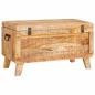 Preview: Aufbewahrungsbox 70 x 35 x 40 cm massives Mangoholz