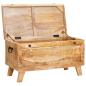 Preview: Aufbewahrungsbox 70 x 35 x 40 cm massives Mangoholz